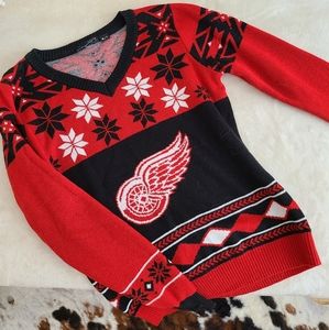 Detroit red wings Christmas sweater